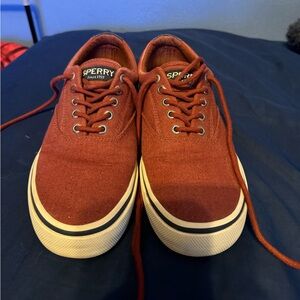 Men’s red sperry shoes size 8.5